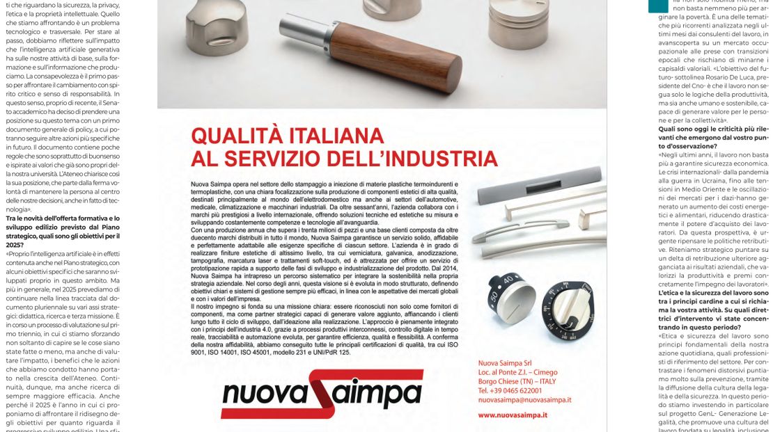 INTERVIEW WITH IL CORRIERE DELLA SERA